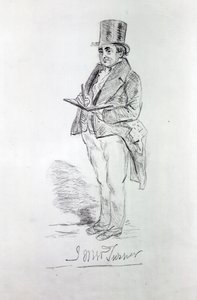 Joseph Mallord William Turner by Charles Martin